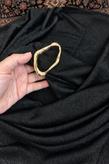 پیراهن مجلسی زنانه مدل یقه شل سگک دار لمه شاین دار